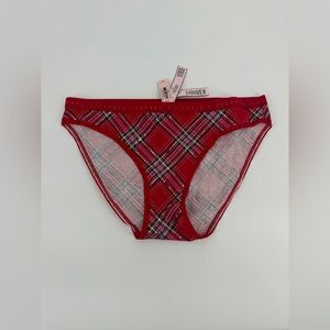 Victoria's Secret Red Plaid panties